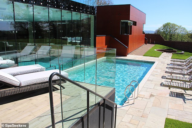 Ockenden Manor boasts a connecting indoor and outdoor pool