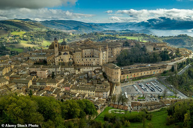 David Wickers tours around Italy's Le Marche region, which is sandwiched between the spinal range of the Apennines and the glinting Adriatic. Part of his time there is spent in Urbino (above), the birthplace of Raphael