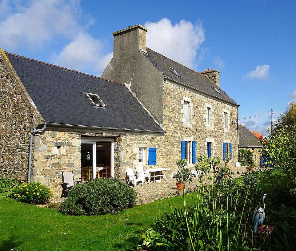 A holiday home in Pleubian, Brittany, listed by Brittany Ferries, which ranks joint second overall