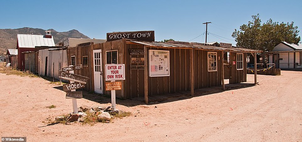 One visitor said after their trip to Chloride: 'They have the old "ghost" town where on weekends, the locals do old time shoot outs and other old western things'