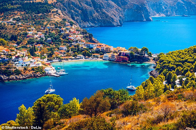 Ted visits picture-perfect Assos on the north-west coast (above), which has a bijou, swimmable harbour with a small beach