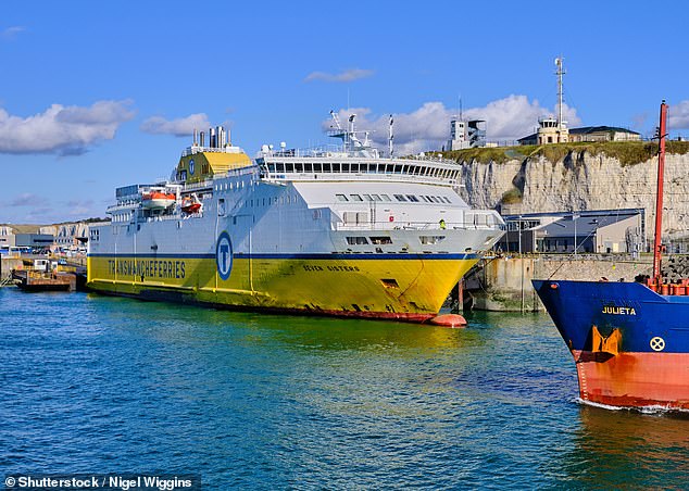 It costs an average price of £166 to travel from Newhaven to Dieppe (pictured) with DFDS