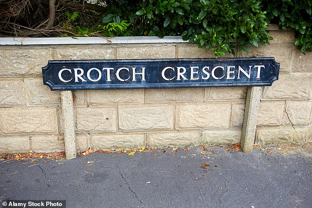 Crotch Crescent in Headington, Oxford also made the list