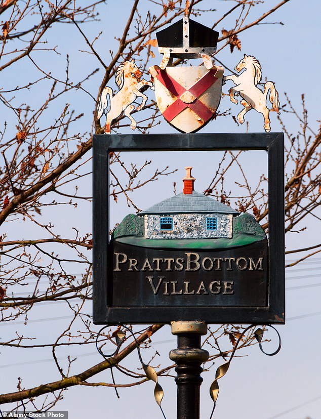 The 14th century name supposedly derives from a noble family from the area, the Pratts - the low lying location of the settlement is where 'bottom' comes from