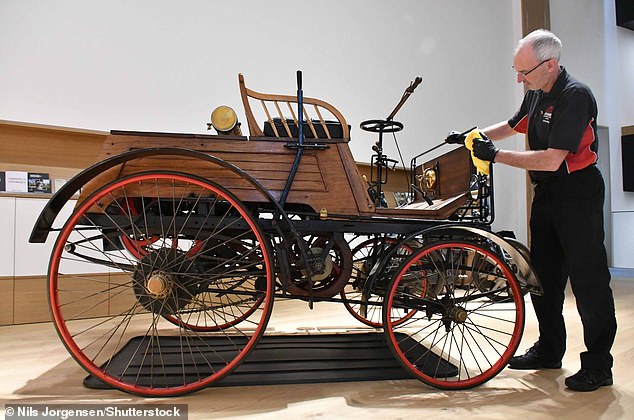 The vehicle was designed by engineering brothers Charles and Walter Santler and has changed ownership a number of times