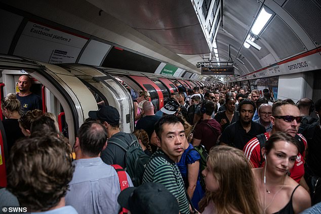 The Central Line is notorious for its scorching heat in the summer months, so should be avoided on warmer days if possible