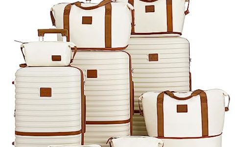 Joyway Luggage Set 3 Piece Suitcase Sets with Spinner Wheel,Hardside Expandable Travel Laggage with TSA Lock