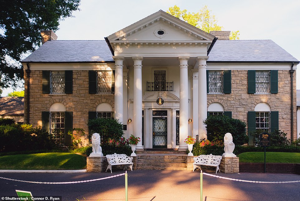 Hundreds of thousands of people visit Elvis Presley's former residence every year to see the place that inspired his hits