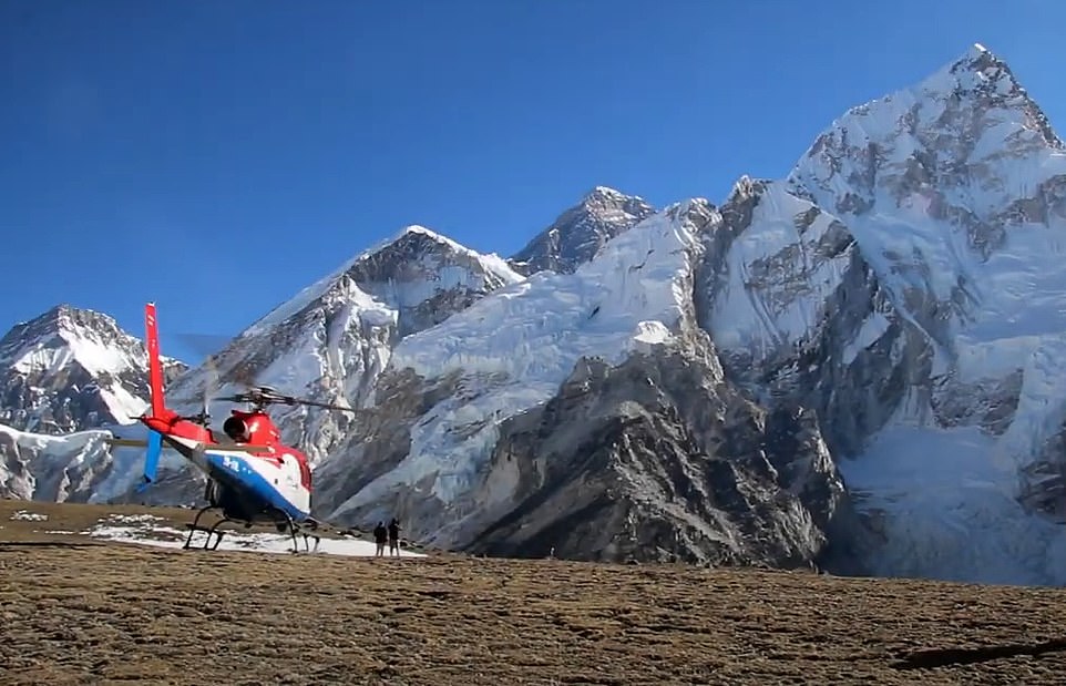 Kathmandu-based Global Holidays Adventure offers a chopper ride to Everest for $1,350