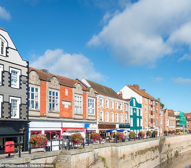 In 'bustling' Bridgwater, James says the centre of town enjoys a fine assortment of Georgian buildings