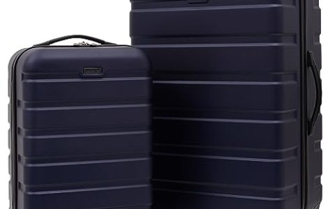 Travelers Club Harper Luggage, Blue, 2 Piece Set