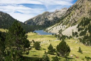 Pyrenees mountain range Spain