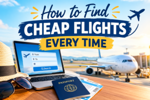 How to Find Cheap Flights Every Time (2026 Ultimate Guide)