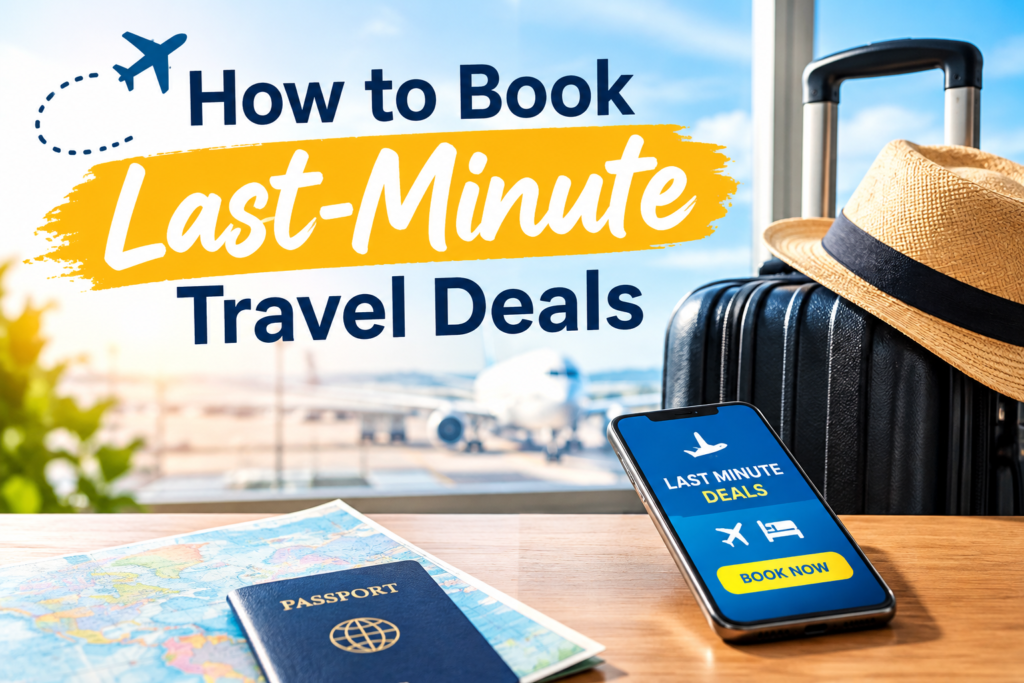 How to Book Last‑Minute Travel Deals (2026 Ultimate Guide)