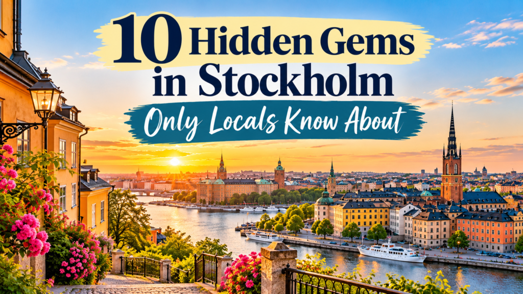 10 Hidden Gems in Stockholm Only Locals Know About