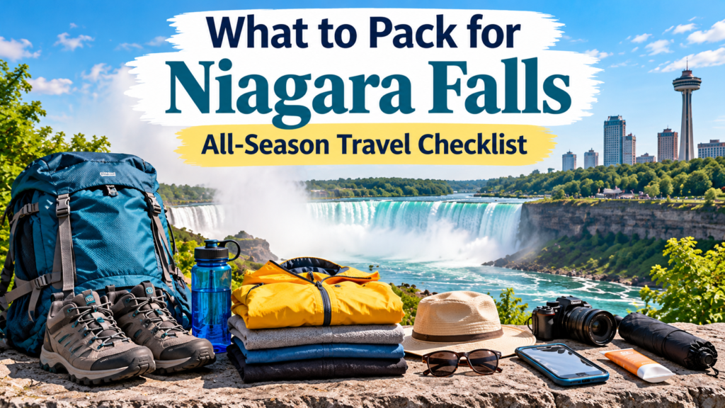What to Pack for Niagara Falls: All-Season Travel Checklist