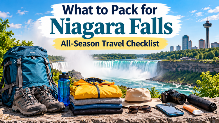 What to Pack for Niagara Falls: All-Season Travel Checklist