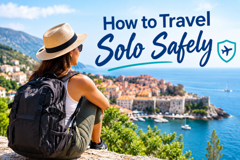 How to Travel Solo Safely (2026 Ultimate Guide)